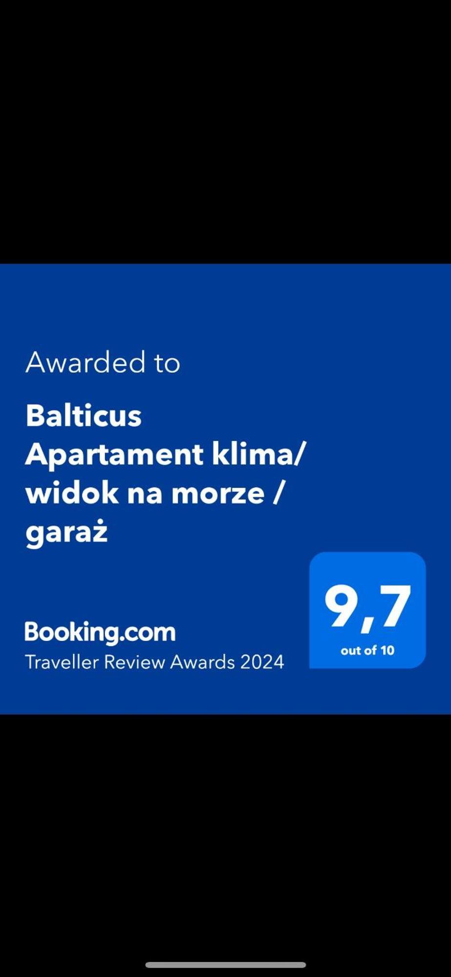 Apartmán Balticus Apartament 2 Pokoje, 5-Pietro, Klimatyzacja, Widok Na Morze, Duzy Balkon, Garaz, Internet Miedzyzdroje Exteriér fotografie